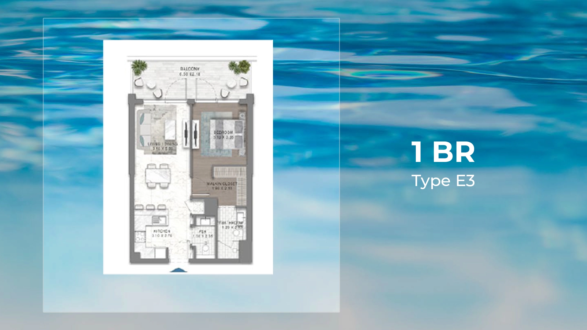 1 BR - Type A